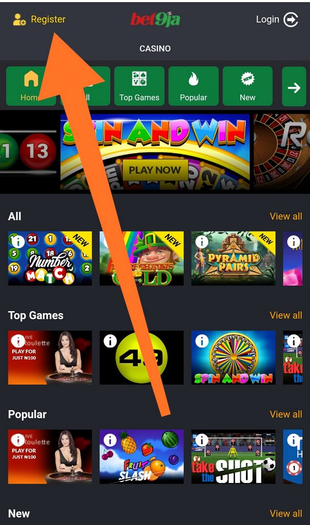 Bet9ja Nigeria - Sporting Activity Betting, Premier Organization Chances, Casino, Wager