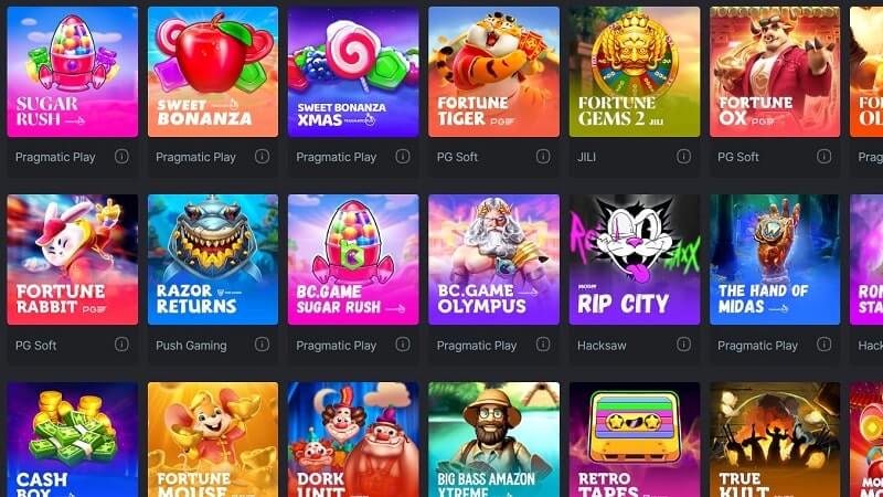 استمتع بتجربة فريدة في BCGame Crypto Casino